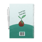 A5 Earth Day notebook back cover