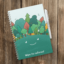 MOYU Earth Day notebook front cover