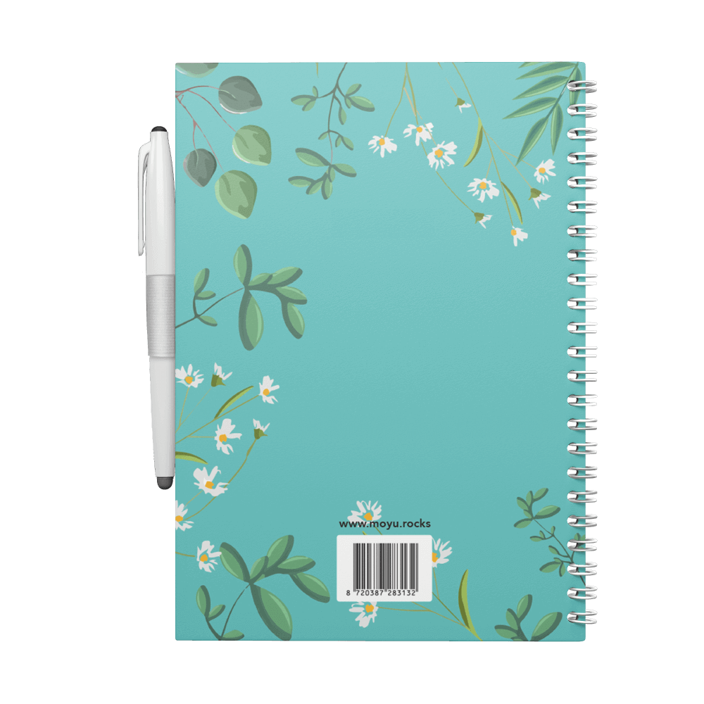 A5 erasable notebook Dear Daisy back cover