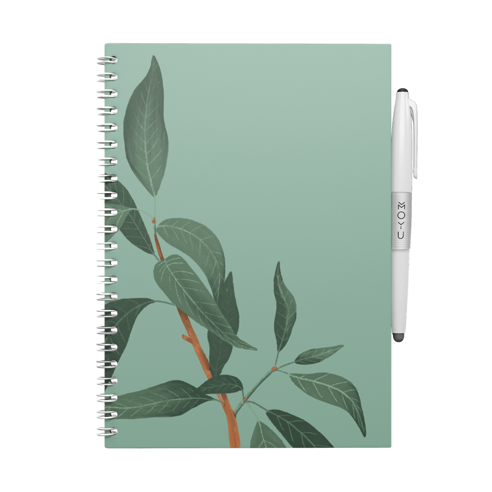 A5 erasable notebook Lovely Leaf front cover