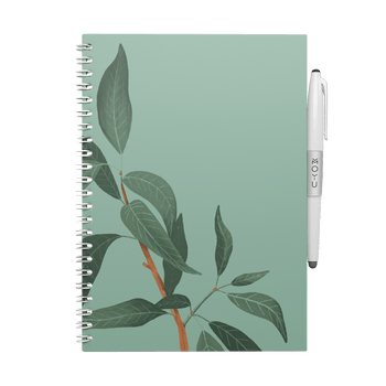 A5 erasable notebook Lovely Leaf front cover