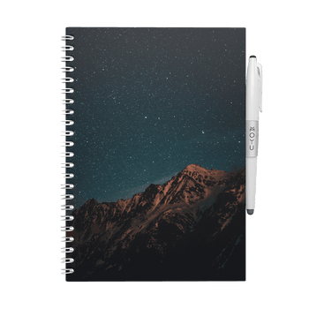 A5 erasable notebook Midnight Mountain front cover