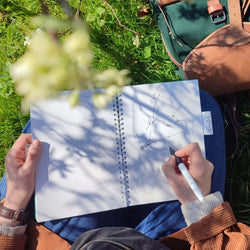 Inner Thoughts journal for writing outdoors