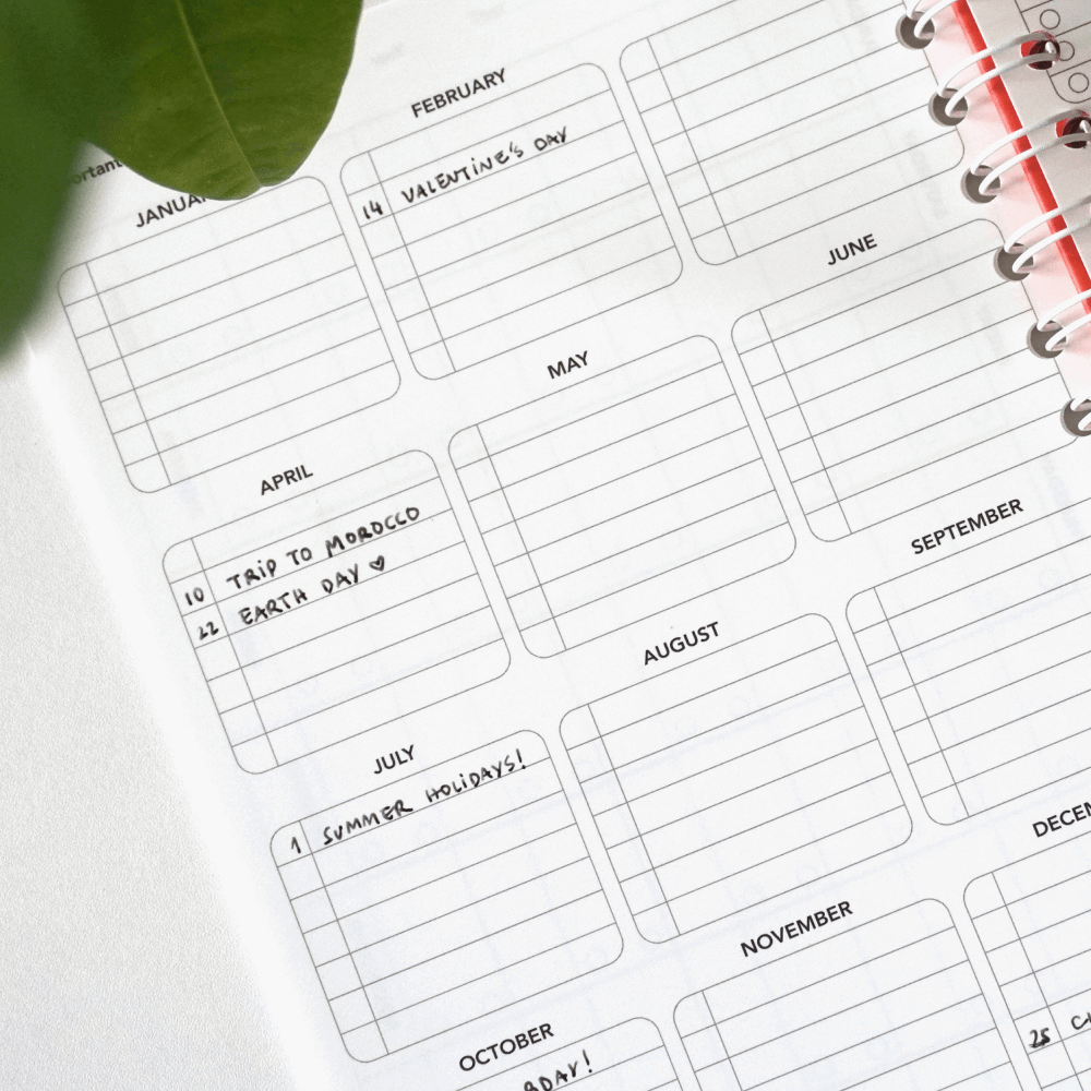 Uitwisbaar Agenda A5 - Forest Green