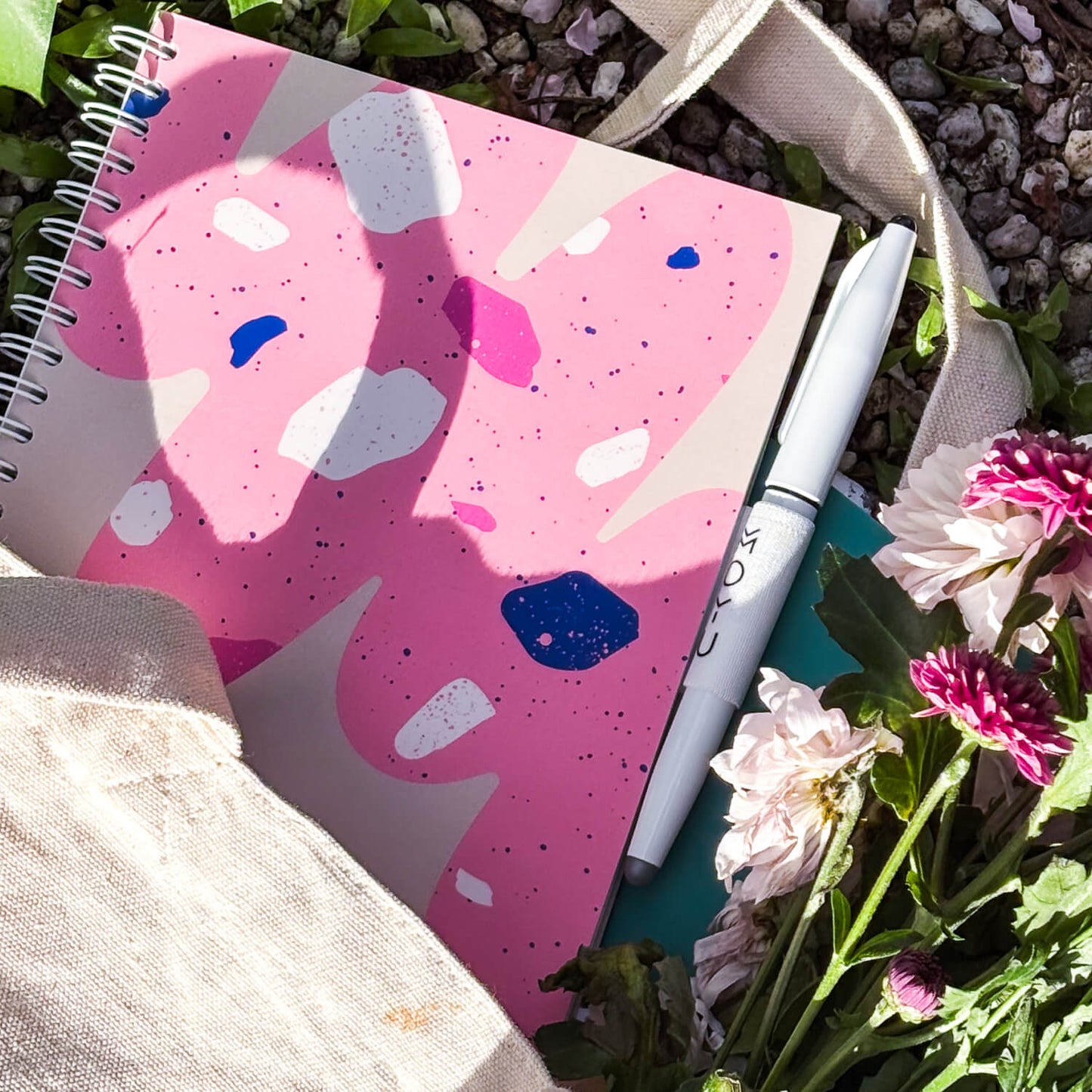 MOYU Flamingo Desert A5 erasable notebook
