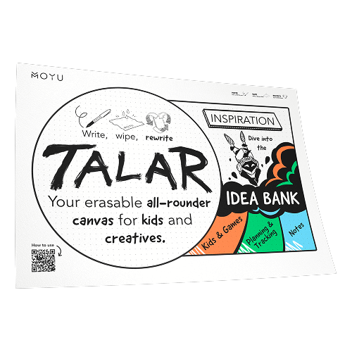 Uitwisbaar Magnetisch Vel A4 - Talar