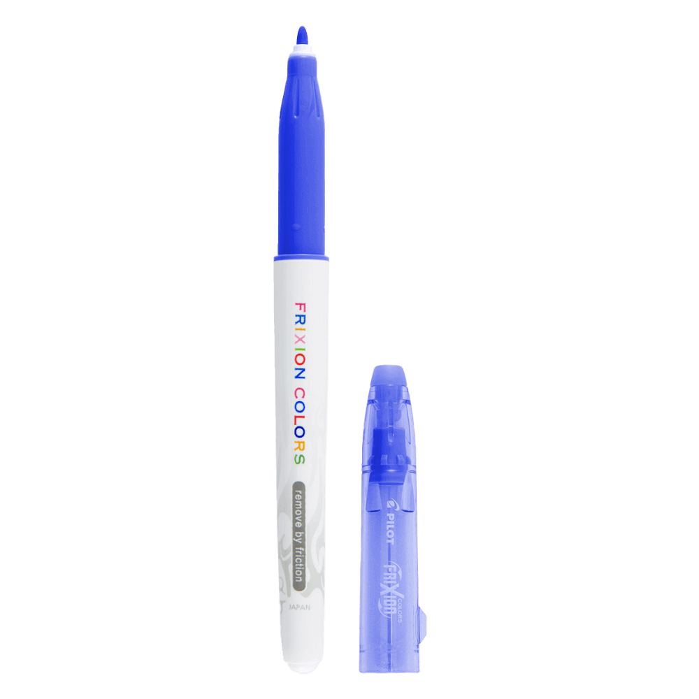 Pilot-Frixion-Colors-Erasable-Marker-Blue