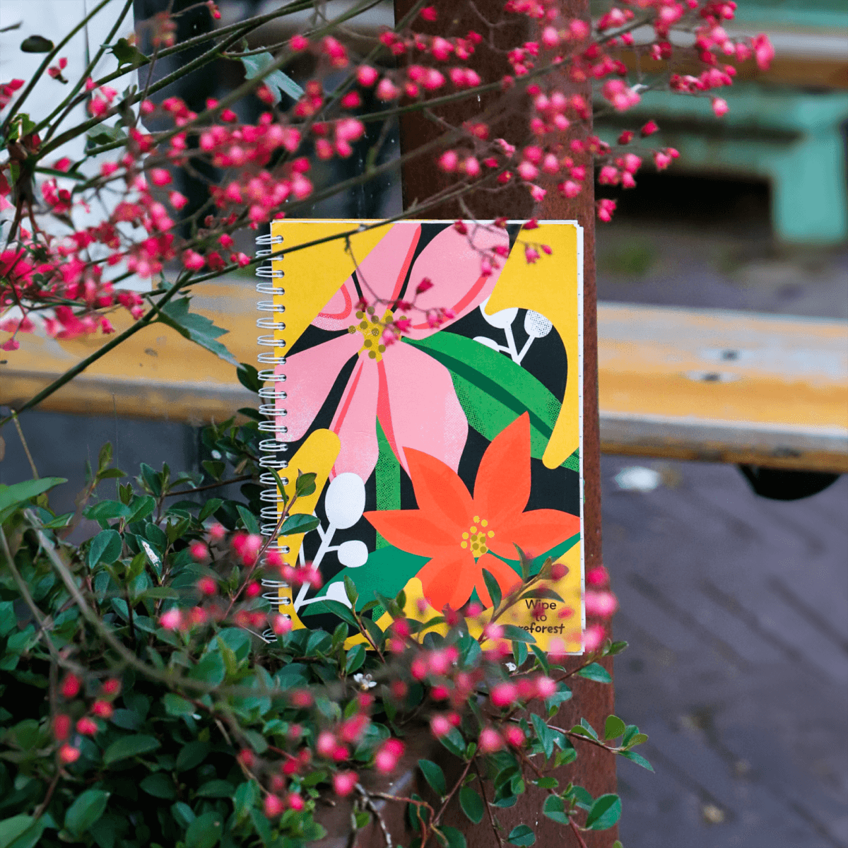 Erasable Notebook A5 - Flower Vibes