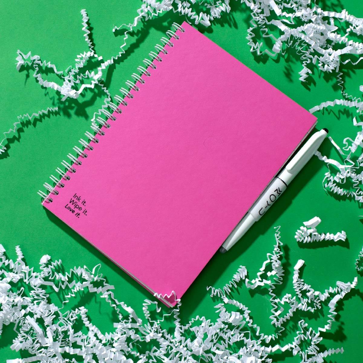 Uitwisbaar Notitieboek A5 - Passion Pink