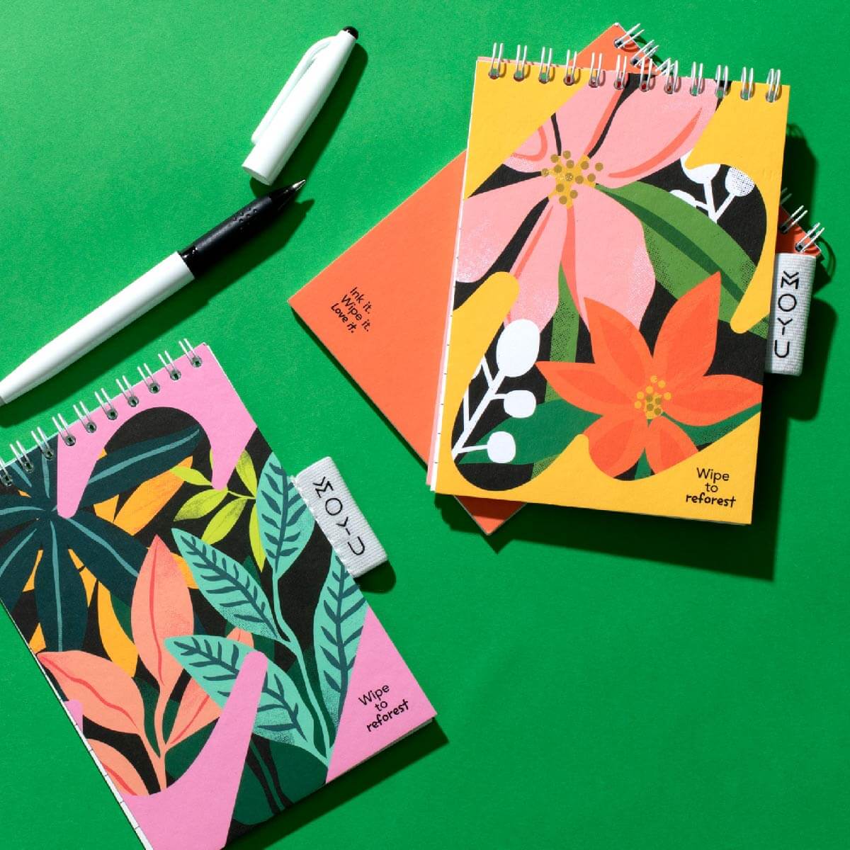 Erasable Notebook A5 - Flower Vibes