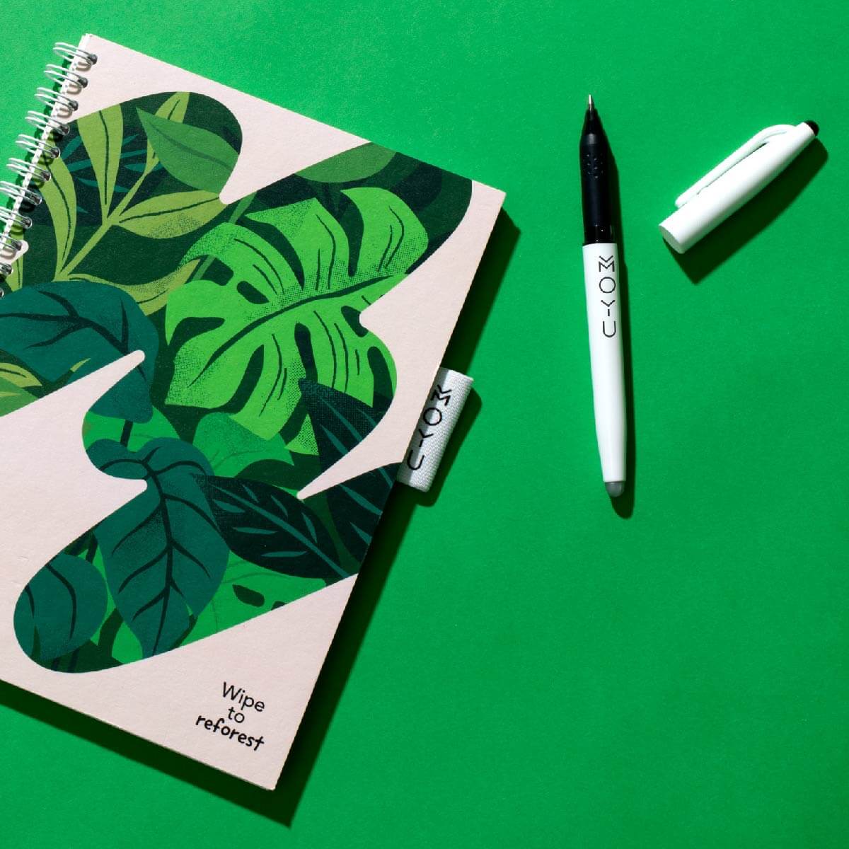 Uitwisbaar Notitieboek A4 - Sandy Jungle