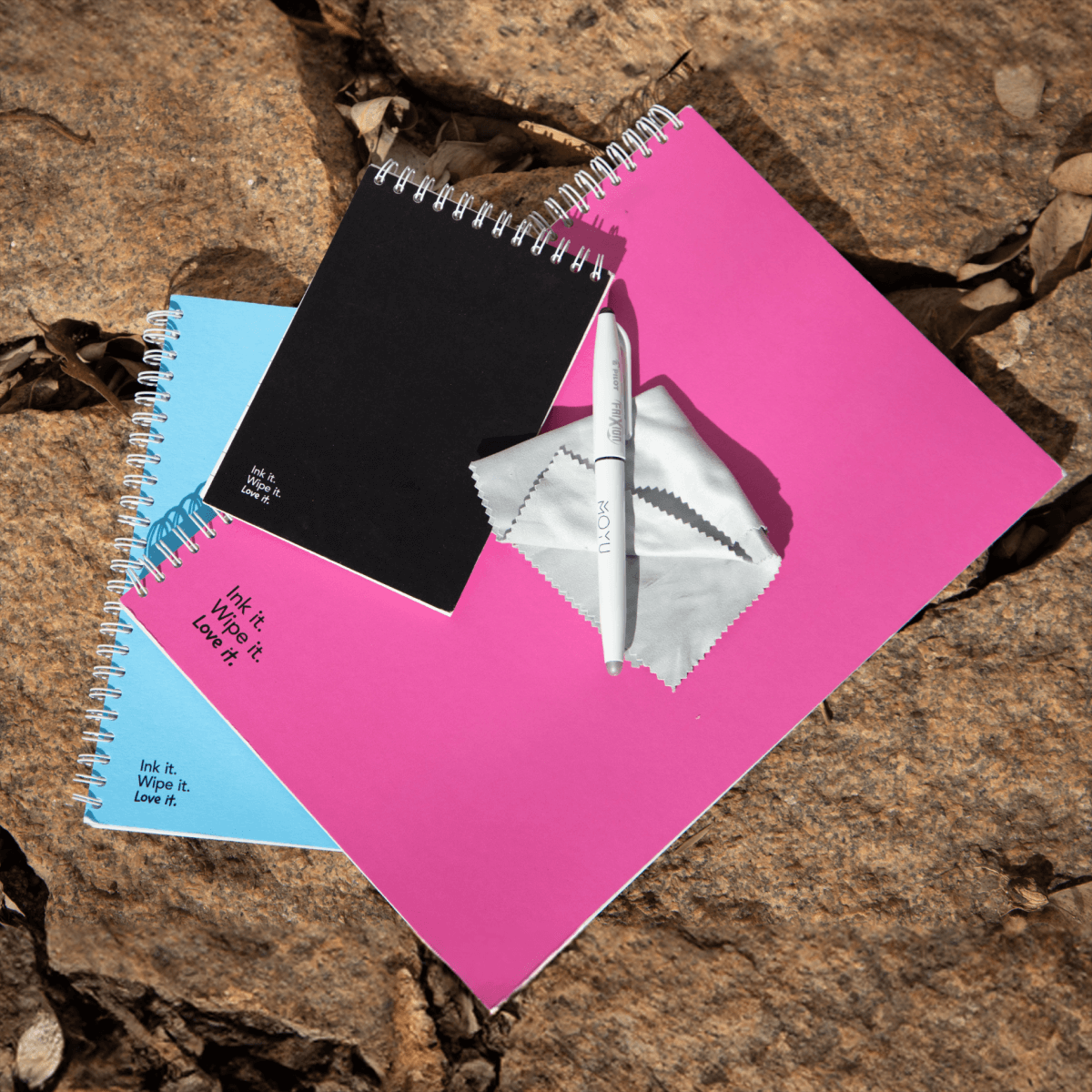 Erasable Notebook A4 - Pitch Black