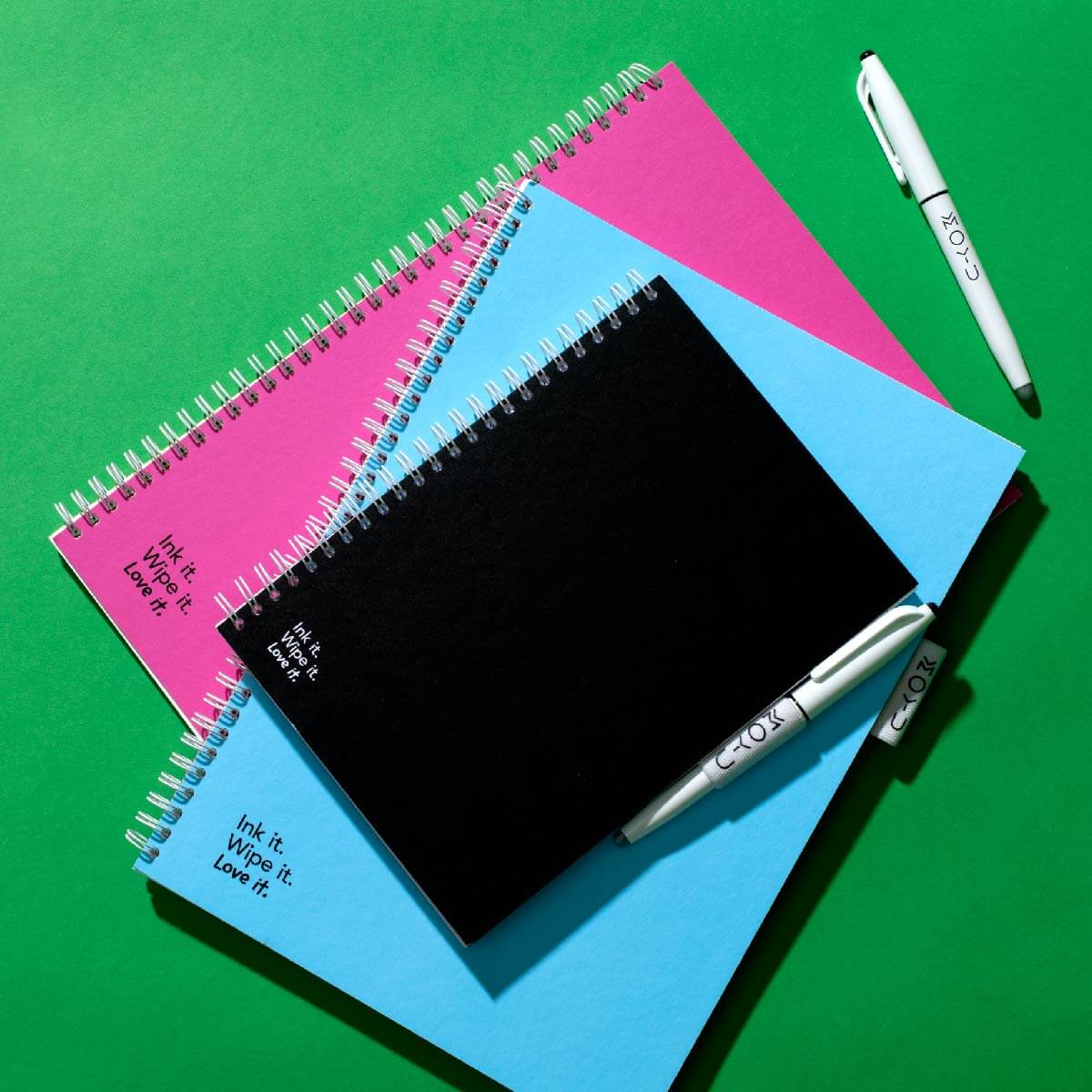 Erasable Notebook A4 - Pitch Black