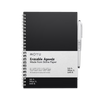 Uitwisbare Agenda A5 - Pitch Black