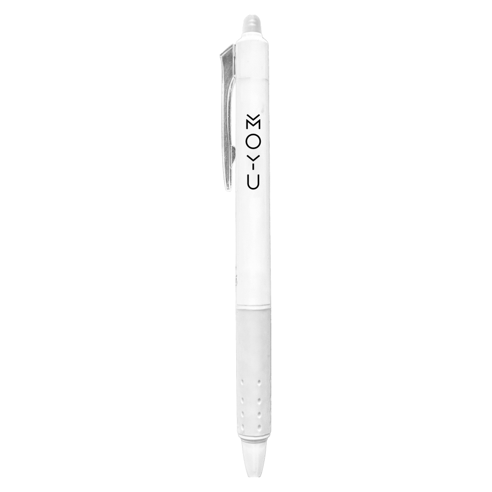 MOYU Pilot Frixion black erasable clicker pen