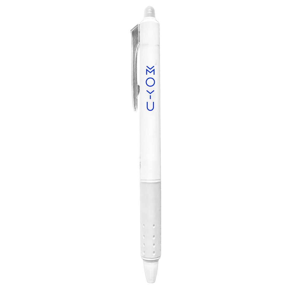 MOYU Pilot Frixion blue erasable clicker pen