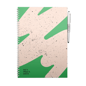 Erasable notebook A4 Flashy Moss front cover