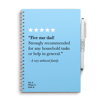Erasable Notebook A5 - Father's Day