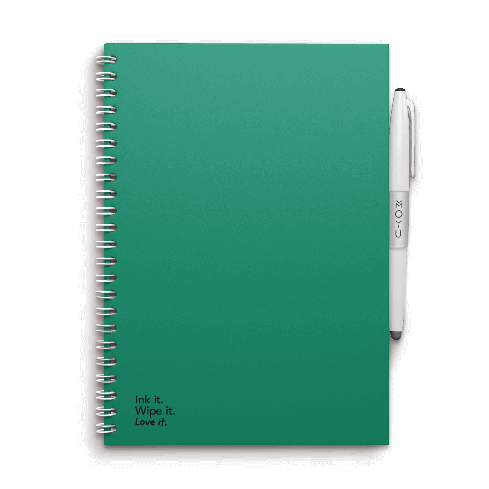 Erasable notebook A5 Forest Green front cover