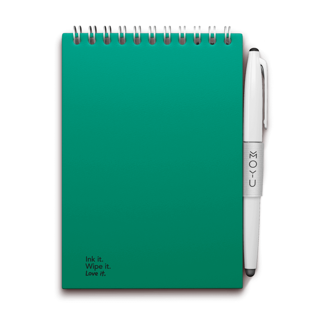 Erasable notebook A6 Forest Green front cover