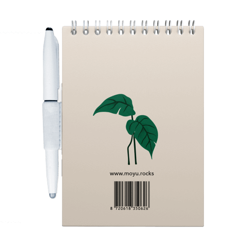 Erasable notebook A6 Sandy Jungle back cover