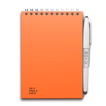 Erasable notebook A6 Sunset Orange front cover