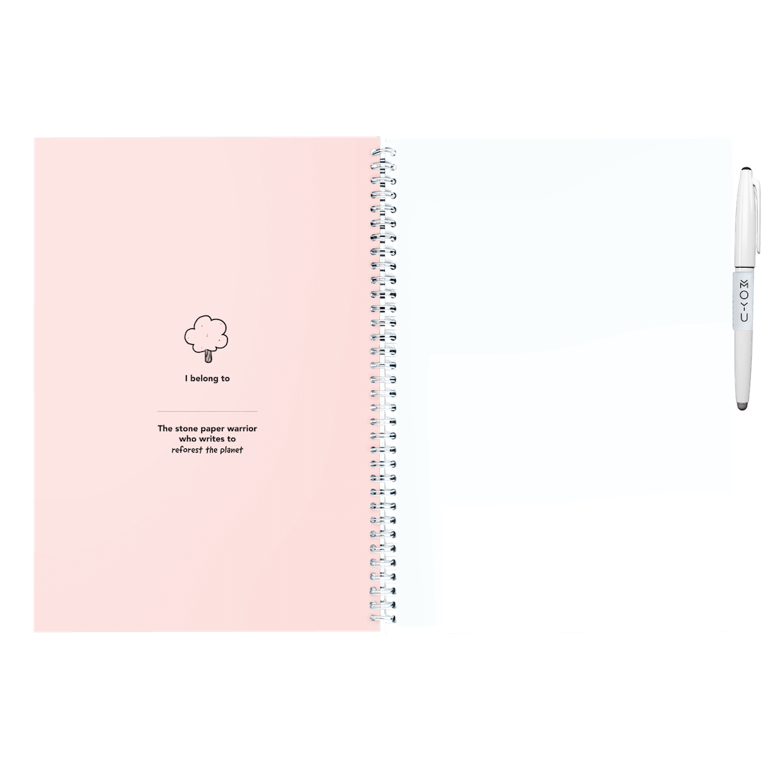 Uitwisbaar Schoolschrift A4 – Blanco Pagina's