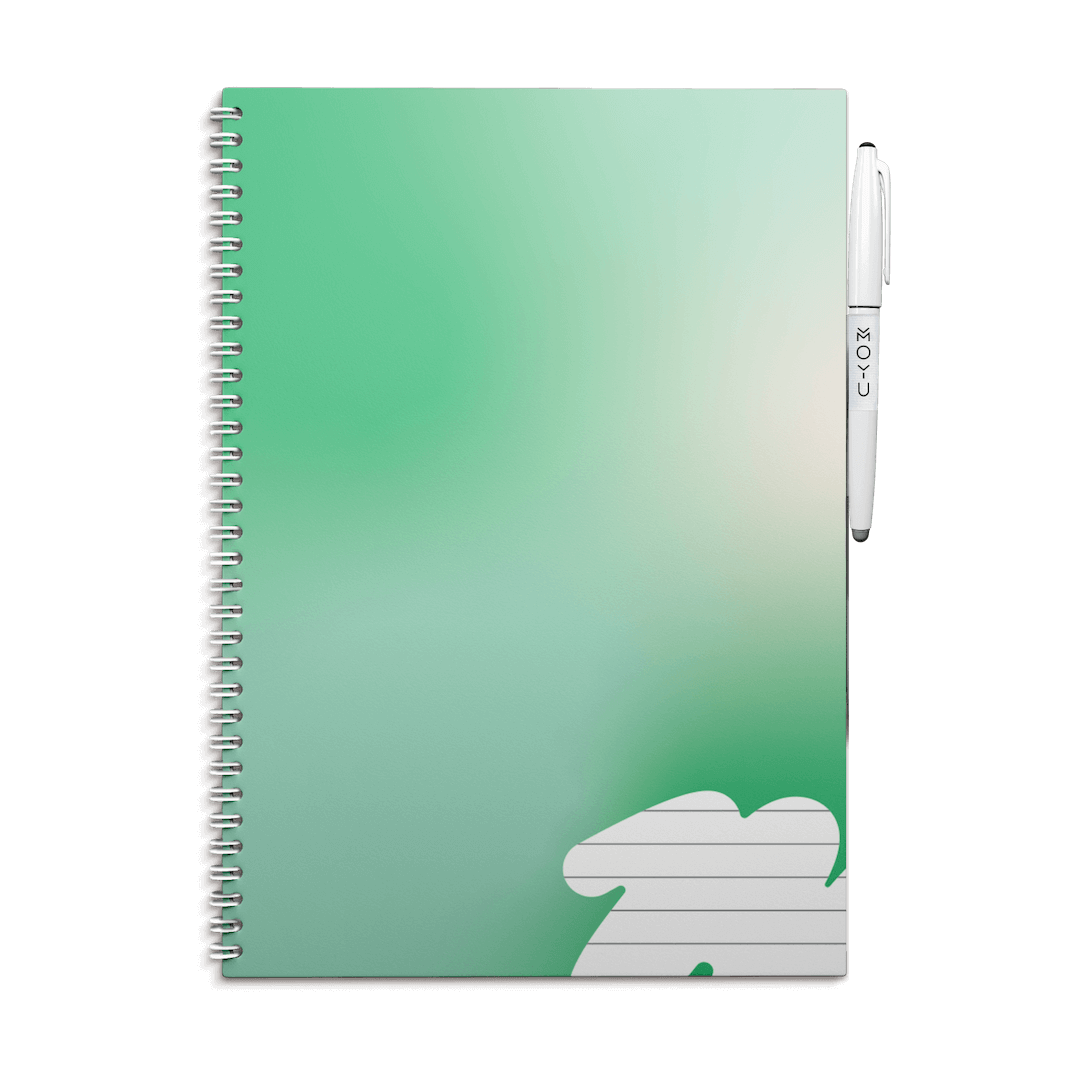 Uitwisbaar Schoolschrift A4 – Lijnen Pagina's
