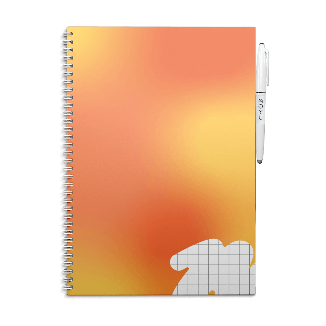 Uitwisbaar Schoolschrift A4 – Ruitjes Pagina's