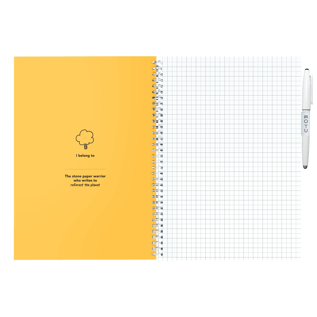 Uitwisbaar Schoolschrift A4 – Ruitjes Pagina's