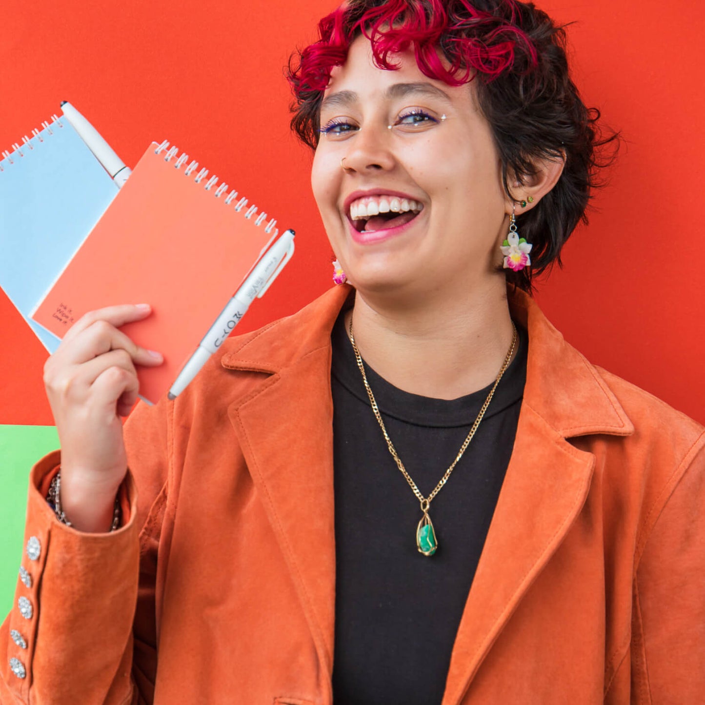 Erasable Notebook A5 - Sunset Orange