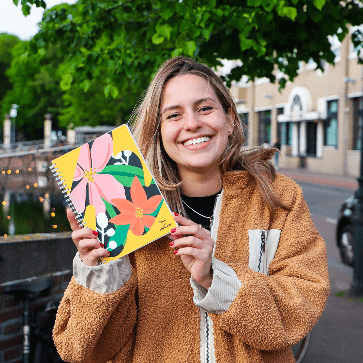 Erasable Notebook A5 - Flower Vibes
