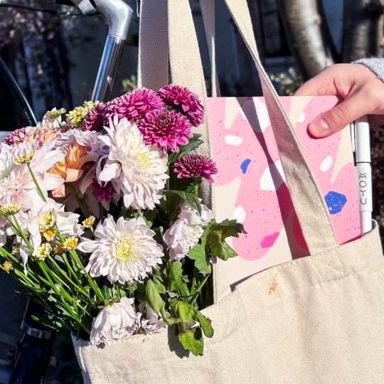 Erasable Notebook A4 - Flamingo Desert