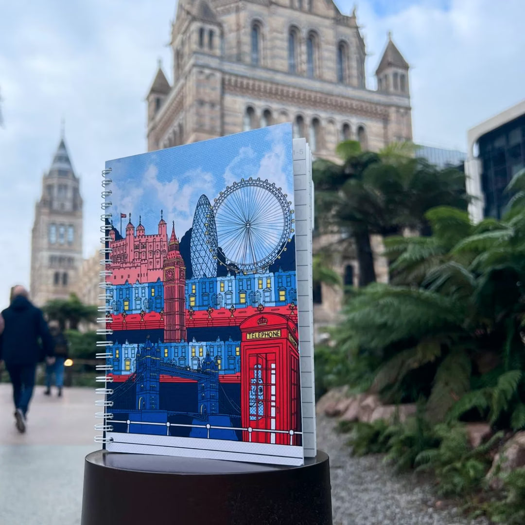 Uitwisbaar Notitieboek A5 - London Editie