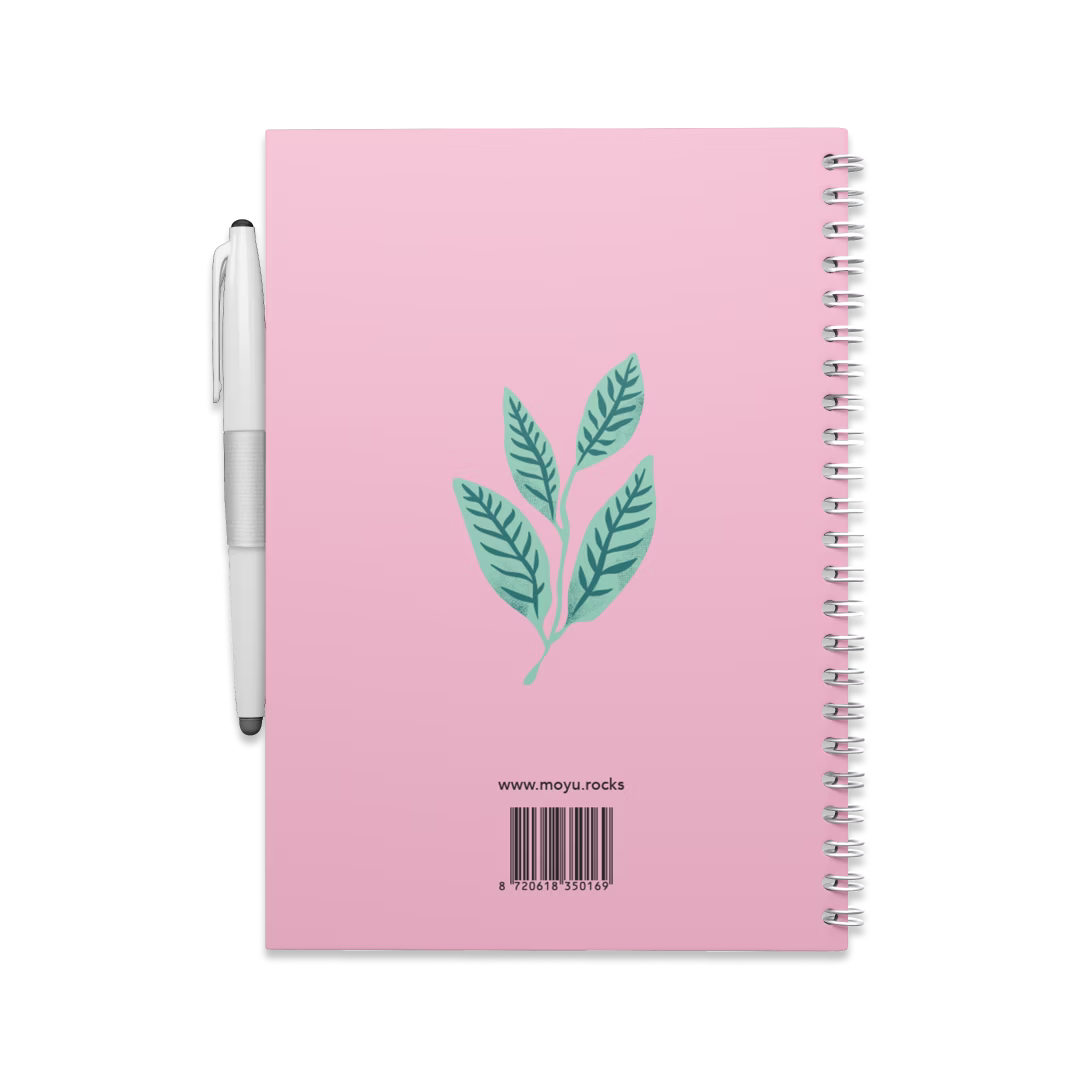 Erasable Notebook A5 - Love Garden