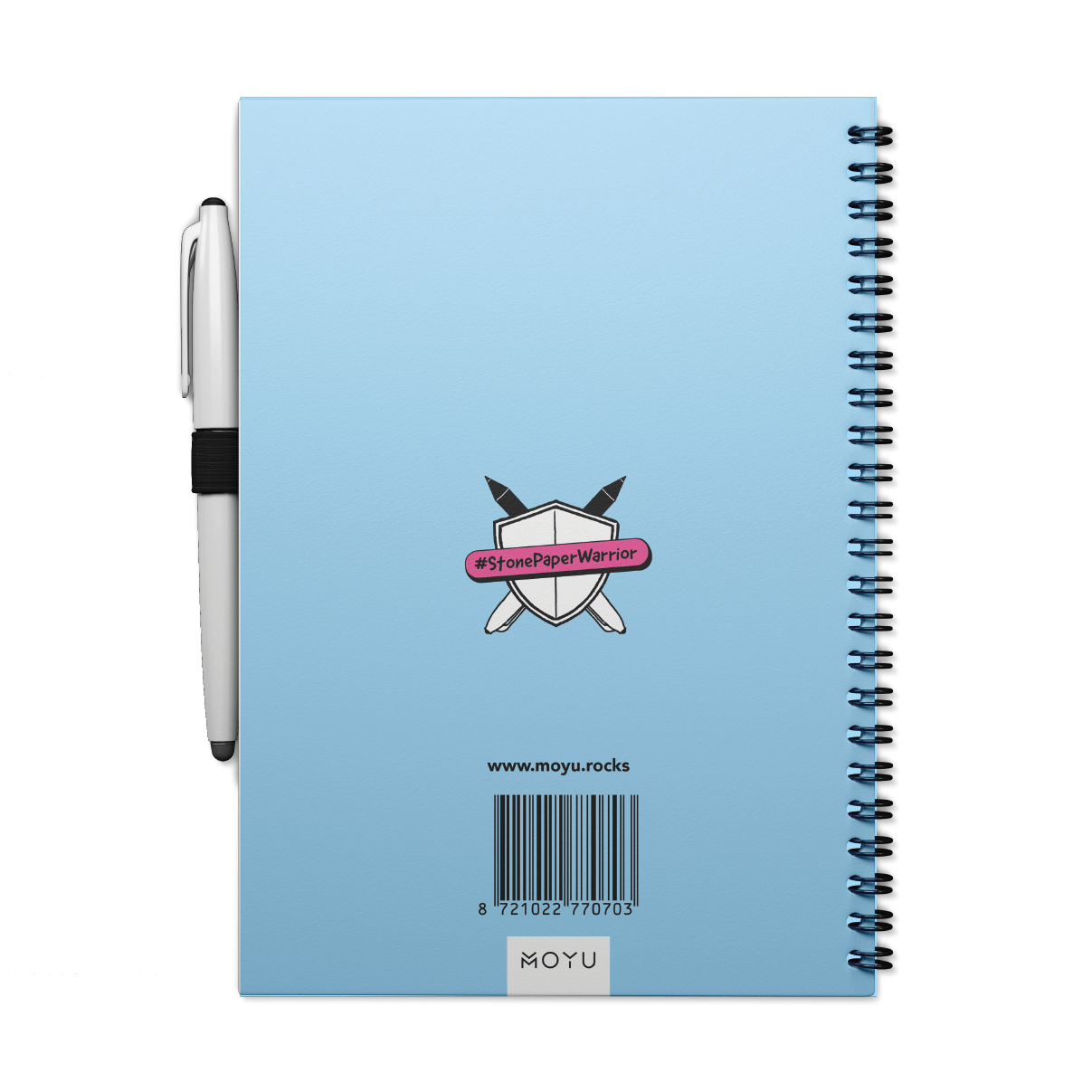 MOYU limited edition A5 ambassadors back cover
