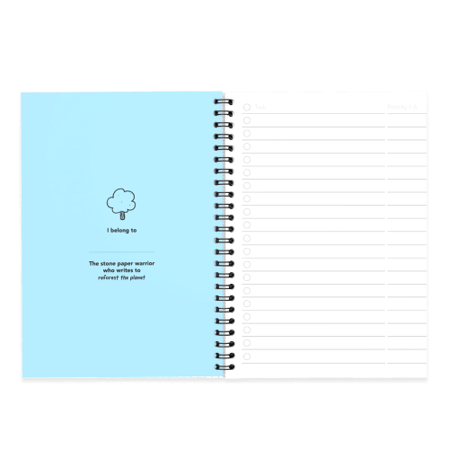MOYU limited edition A5 ambassadors front cover inside