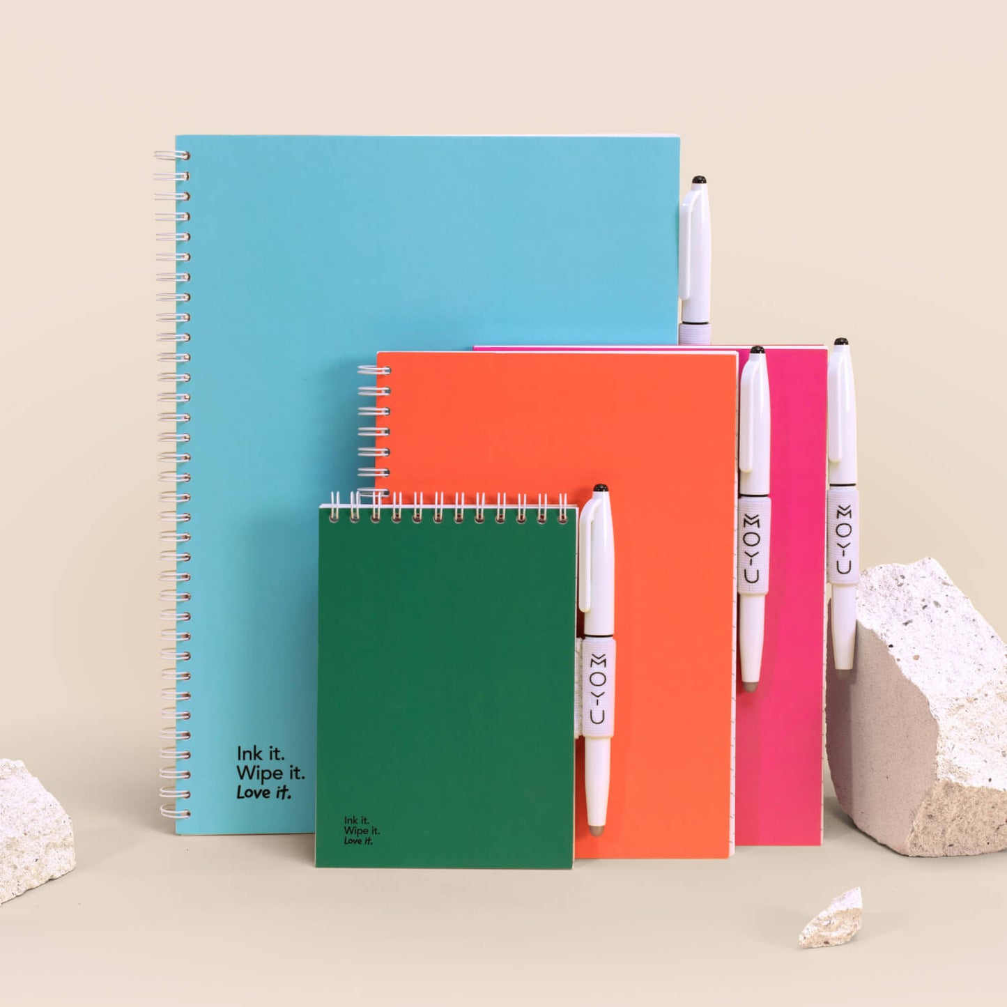Erasable Notebook A4 - Pitch Black