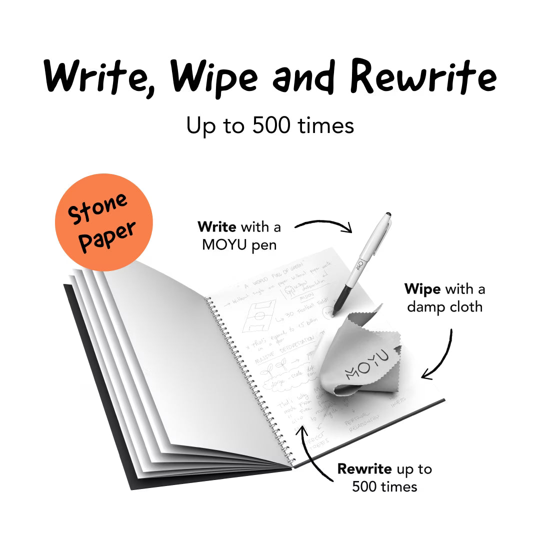 Erasable Notebook A5 - Love Garden