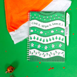 ugly-Christmas-sweater-on-santas-hat
