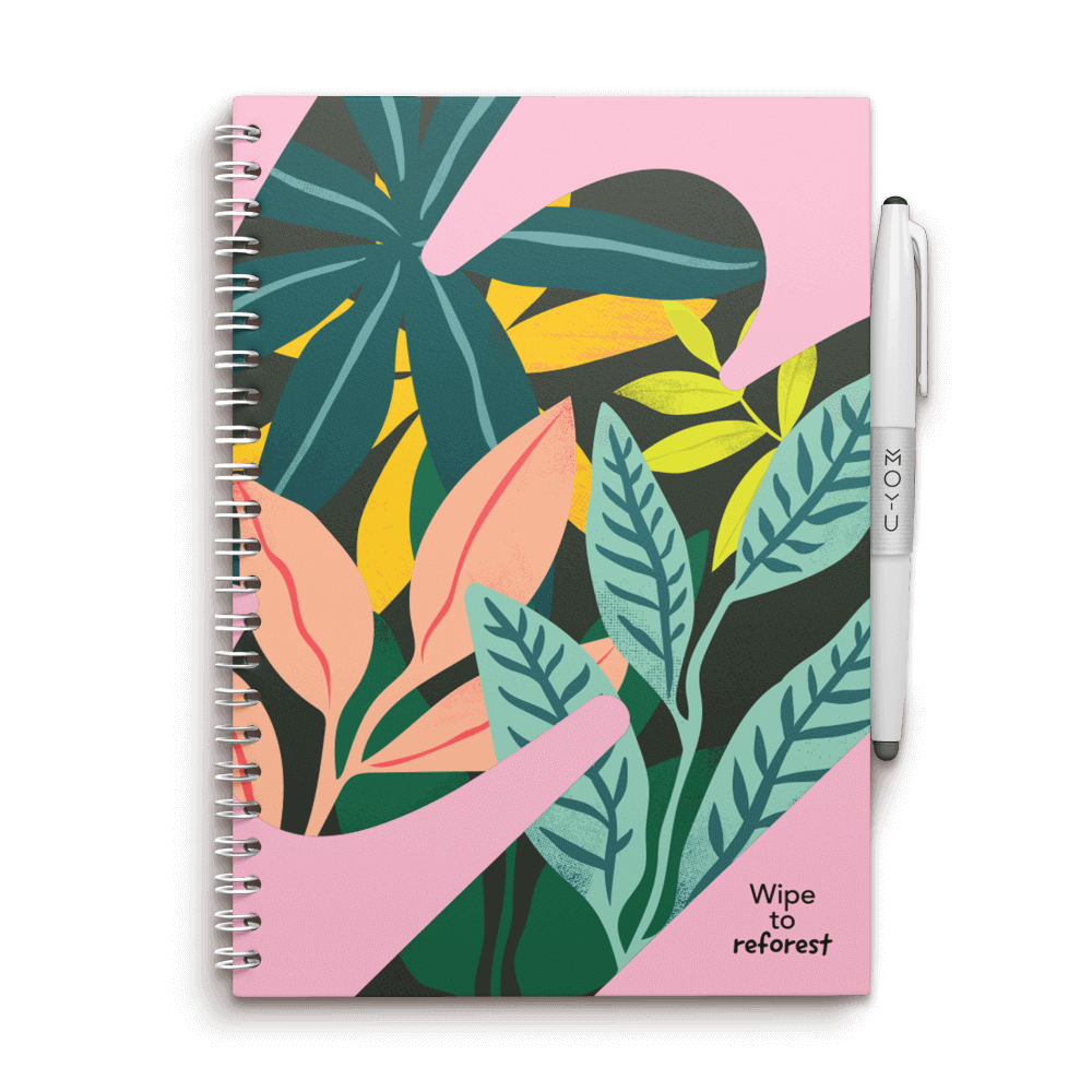 Erasable notebook A5 Love Garden front cover