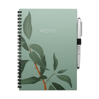 A5 erasable notebook Lovely Leaf front cover