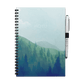 A5 erasable notebook Misty Mountain front cover