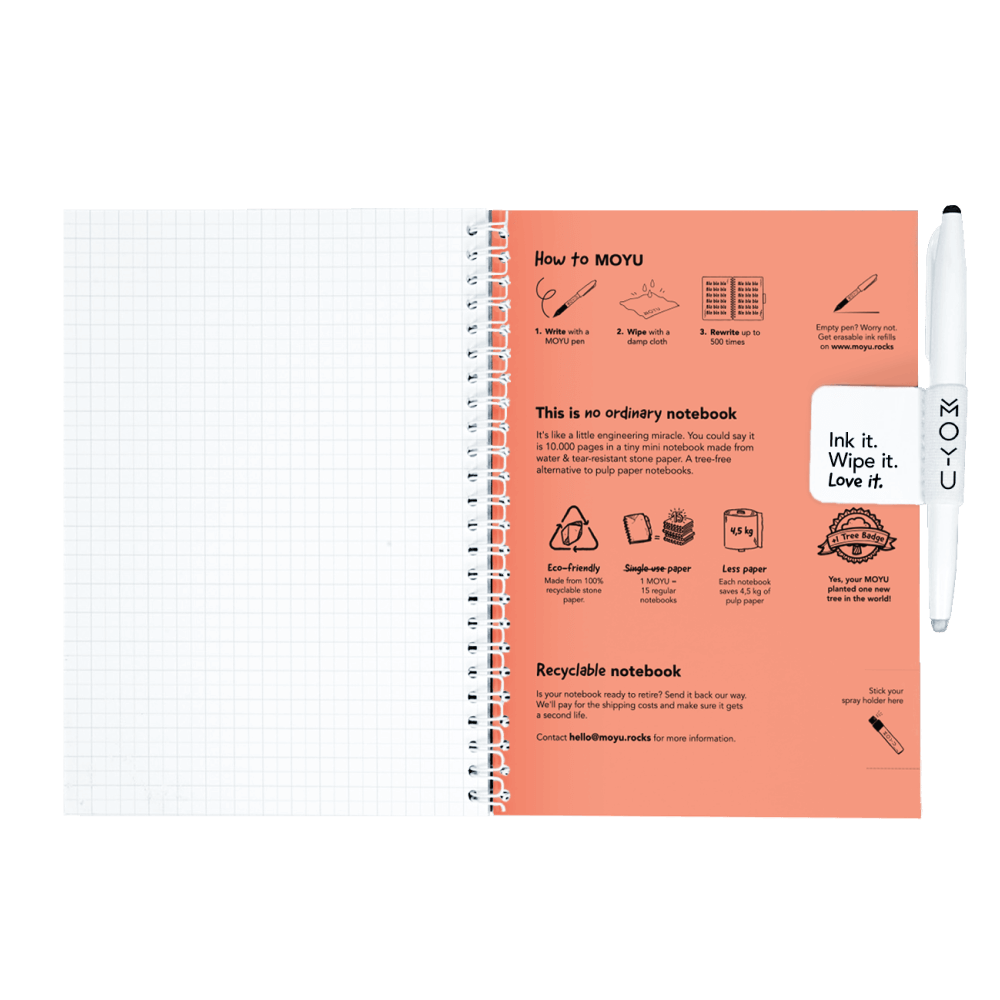 Erasable Math Book A5