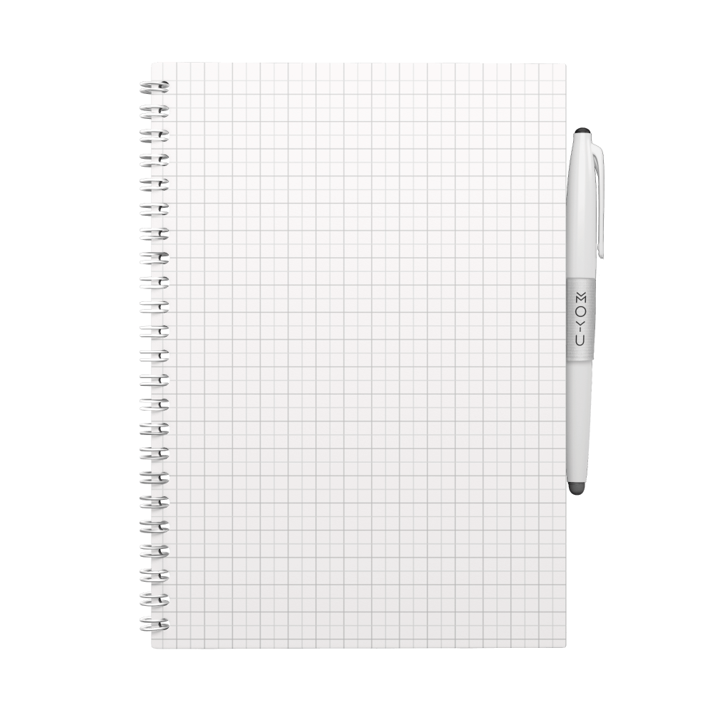 Erasable Notebook Grid Pages
