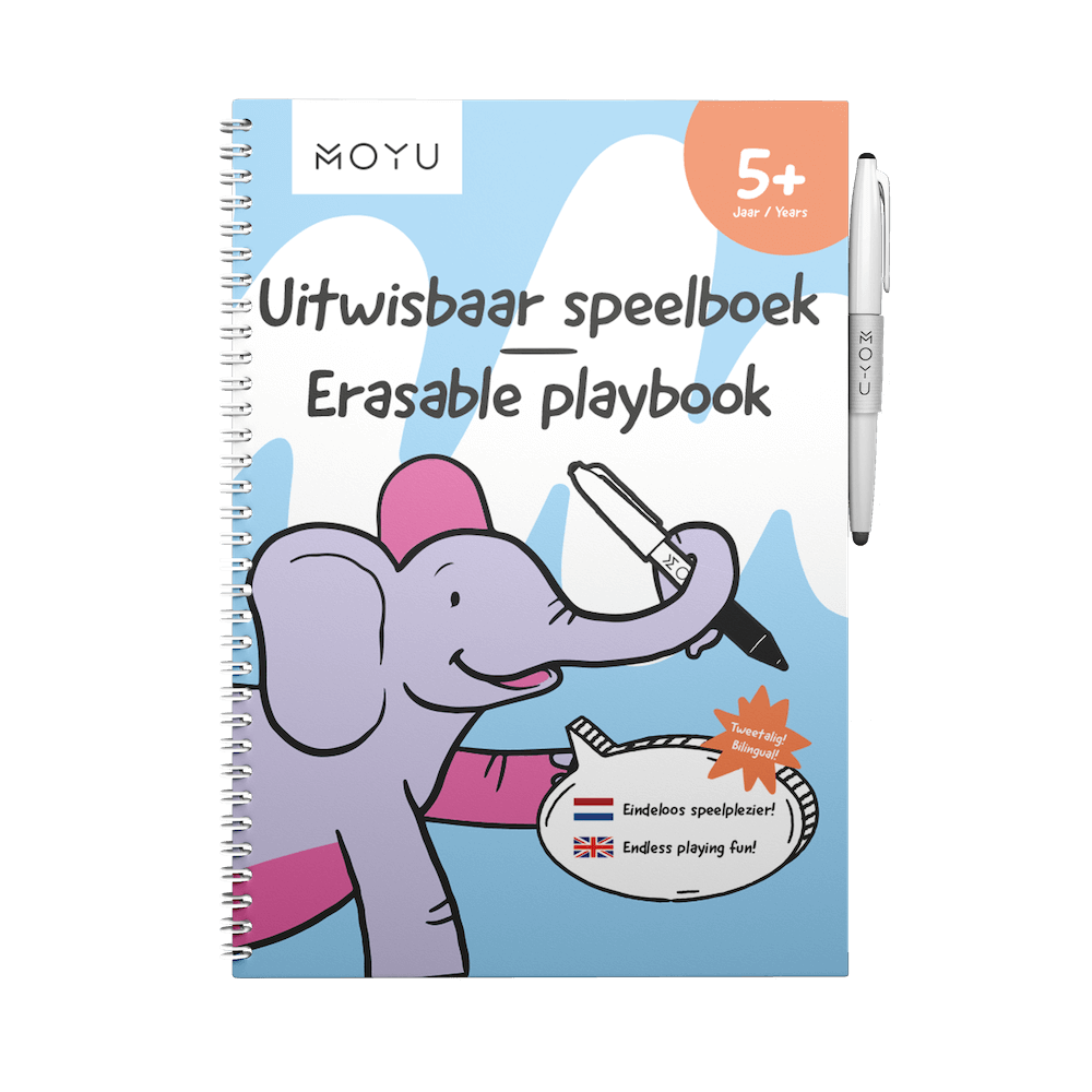 Erasable Kids Playbook A4 5 years Cover