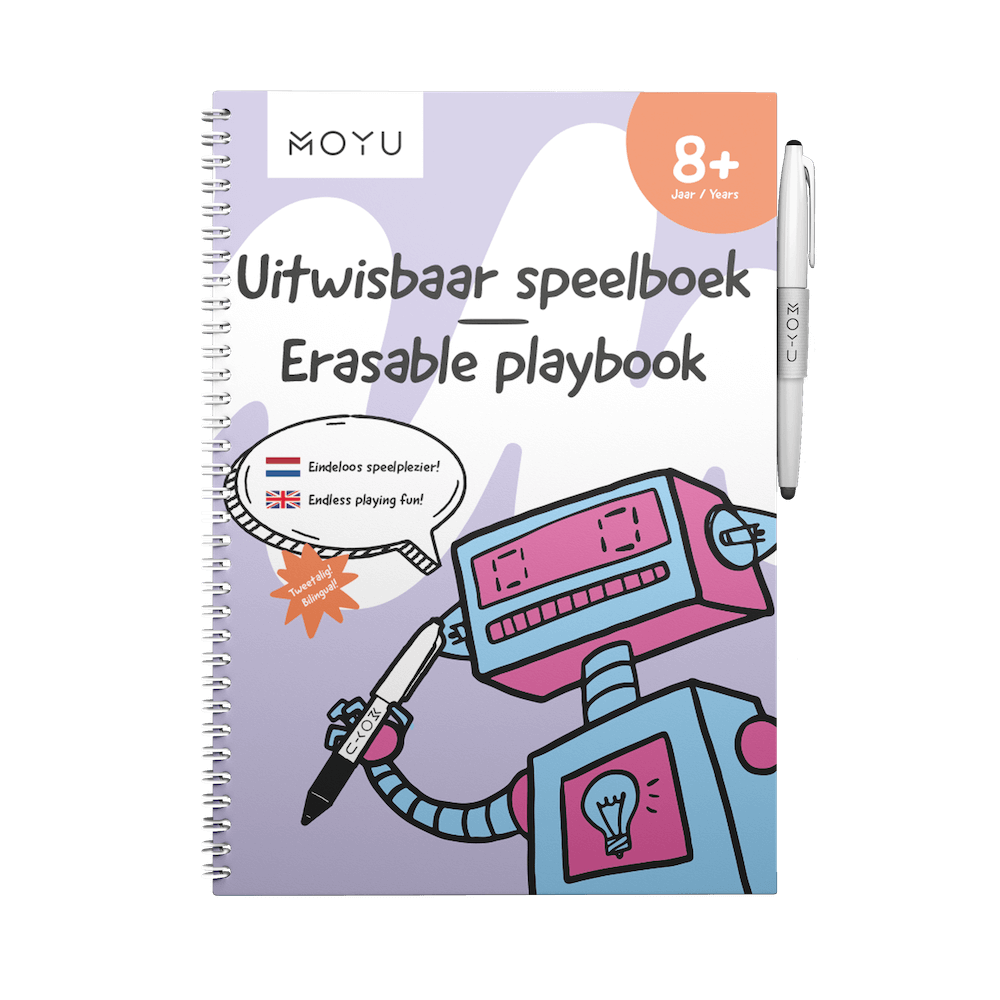 Erasable Kids Playbook A4 8 years Cover