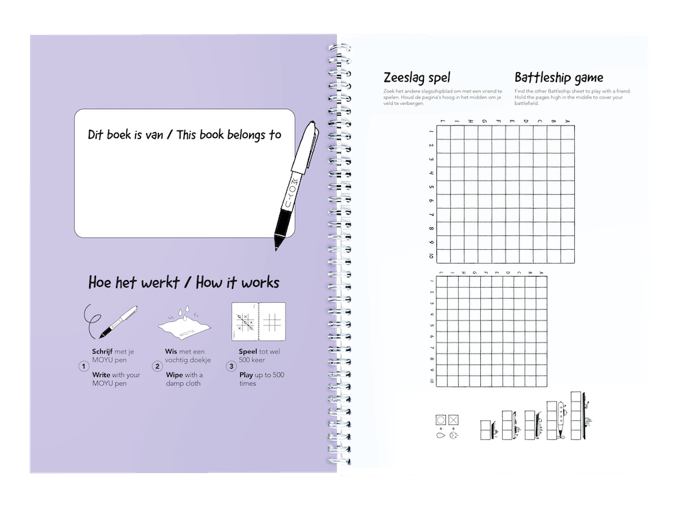 Erasable Kids Playbook A4 8 years page 1