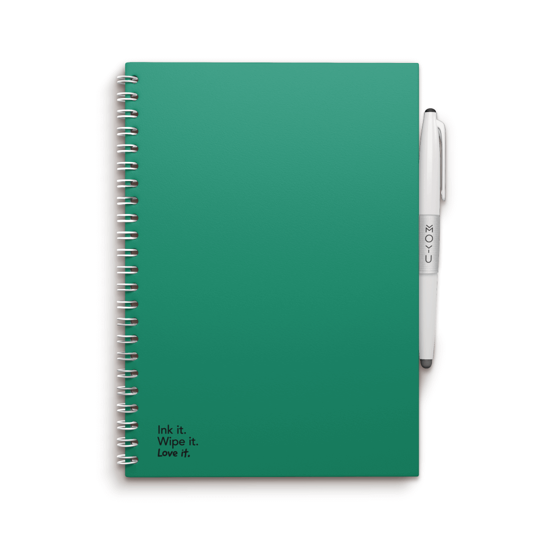 Forest-Green-erasable-notebook