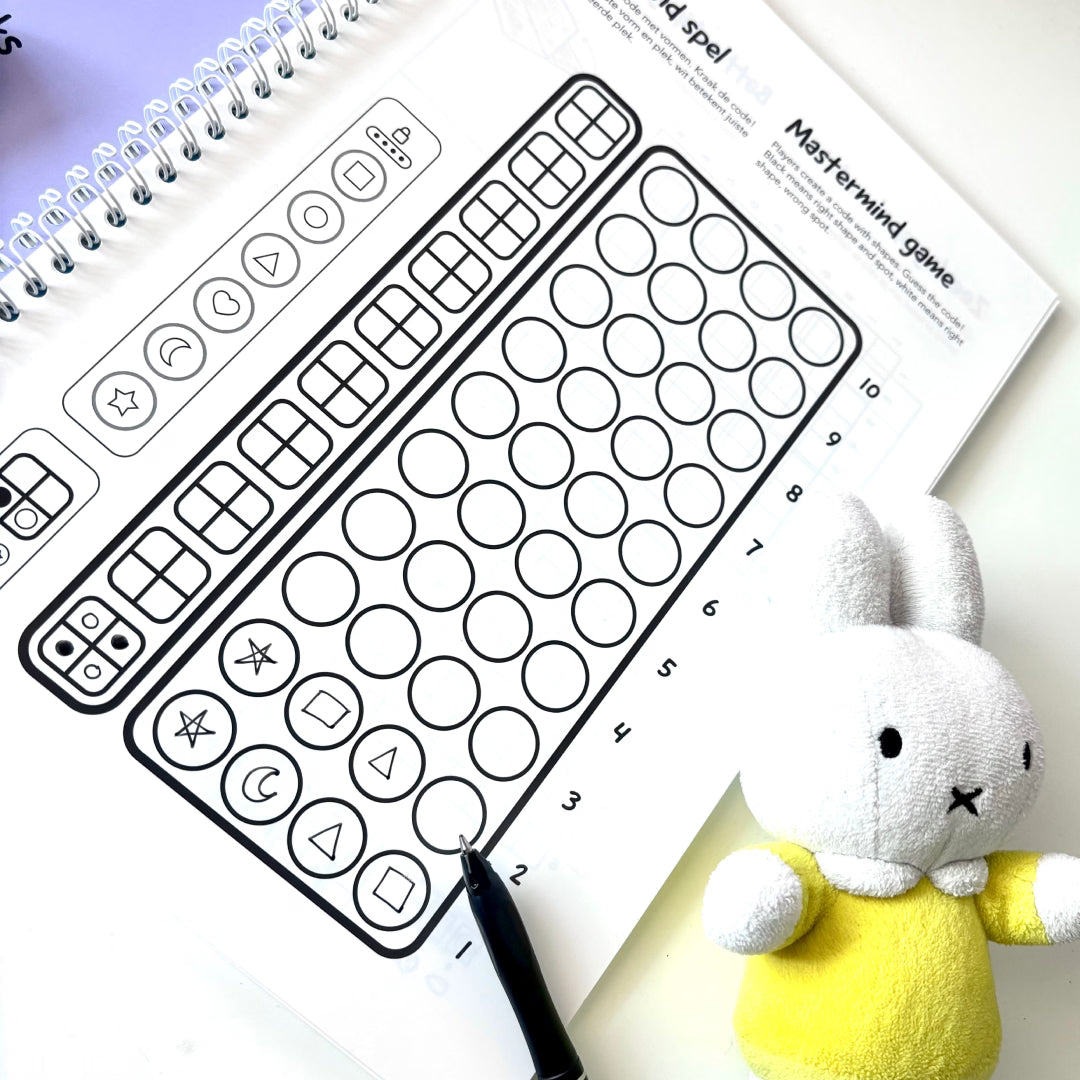 2-in-1 Erasable Kid's Playbook